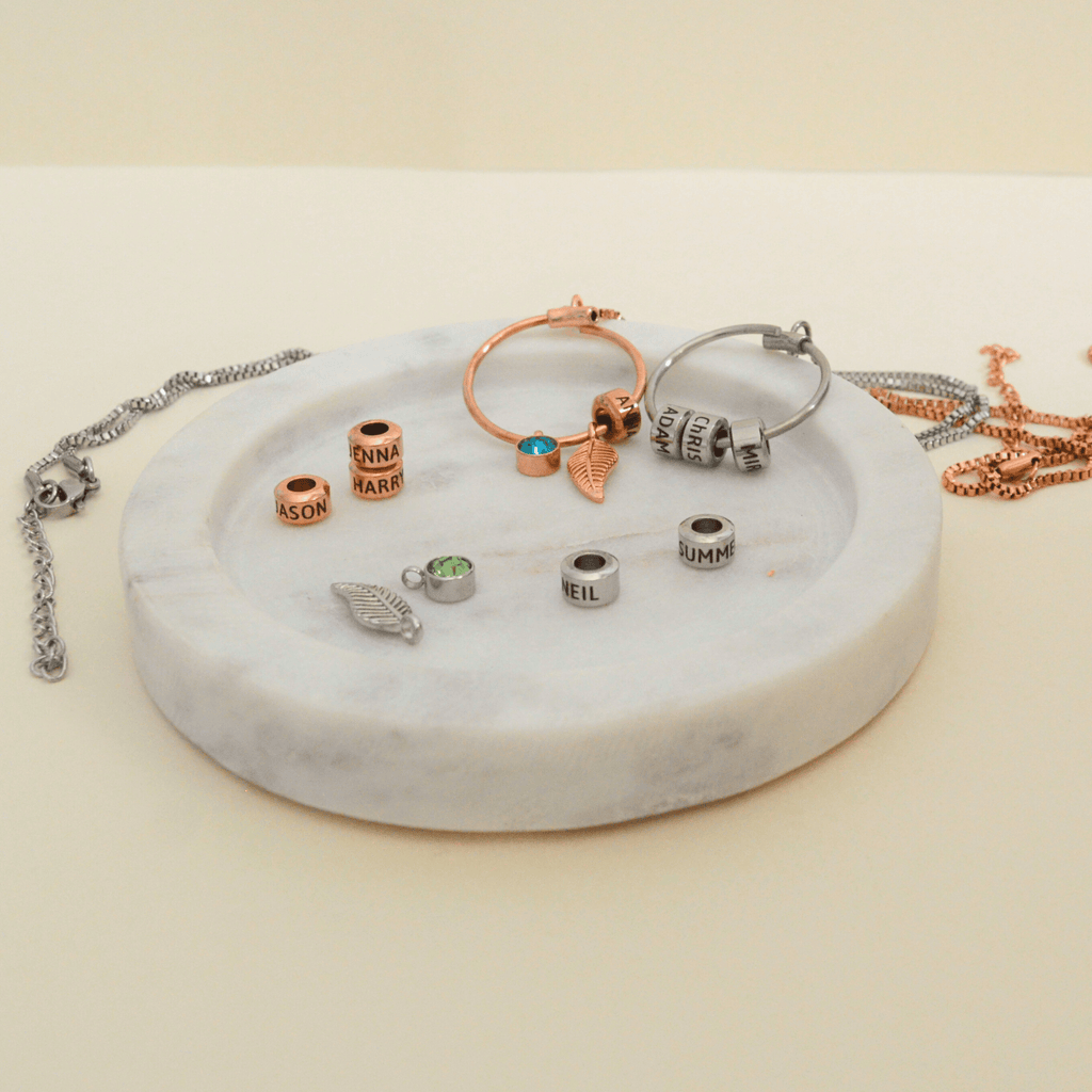 Lisa Bond Ring Necklace With Birthstone - Ornaments Co - 18K Gold Plated