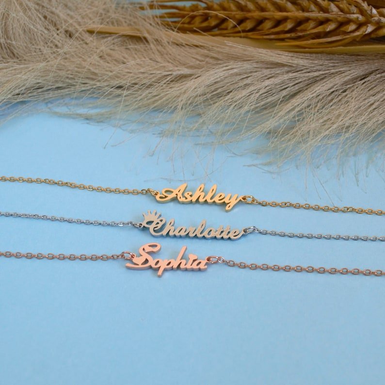 Personalized Name Engraved Bracelet For Women - Ornaments Co - 18K Gold Plated